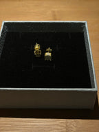 Moissanite Cubic Stud Earrings