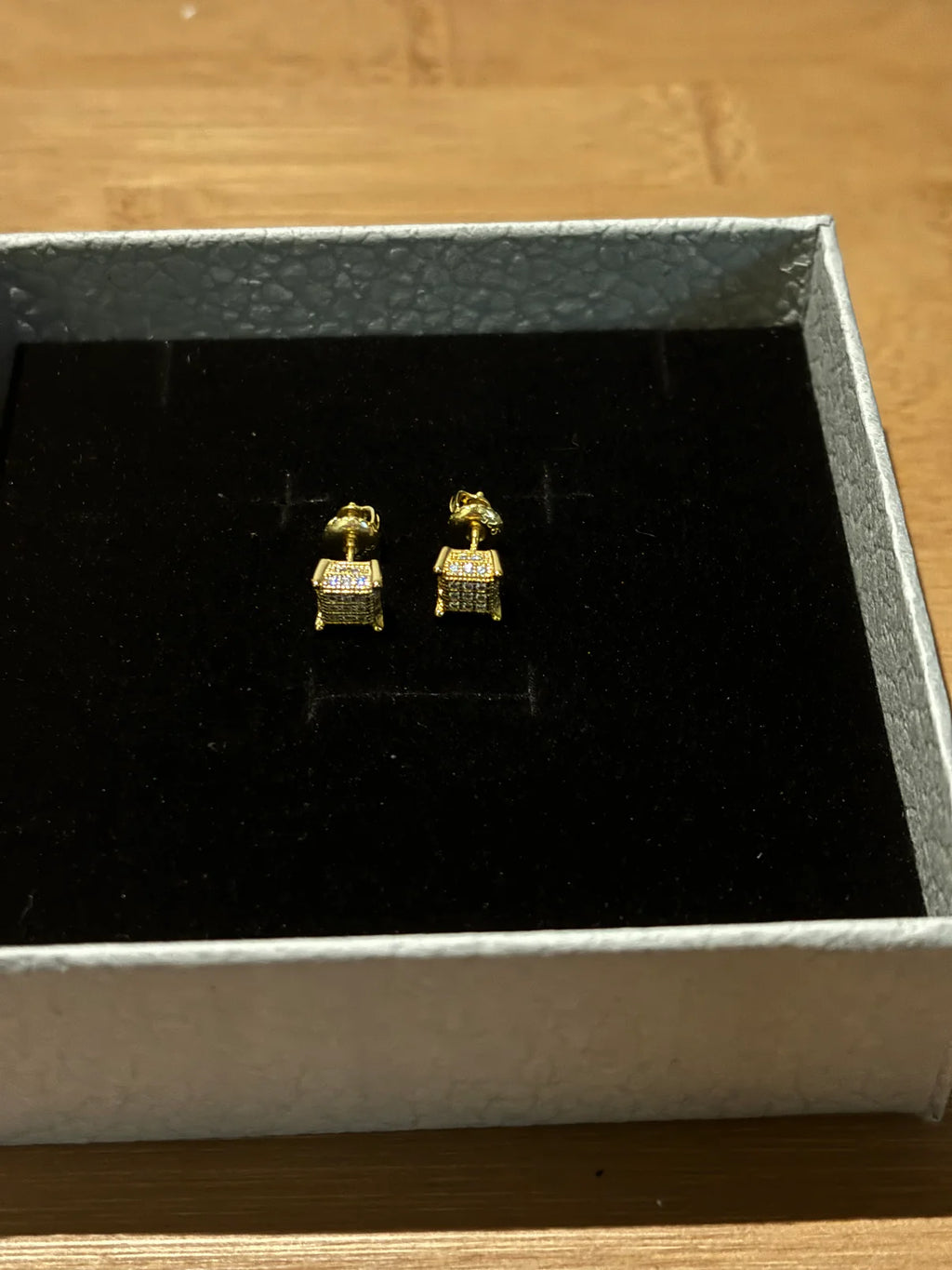 Cubic Stud Earrings