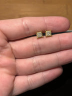 Cubic Stud Earrings