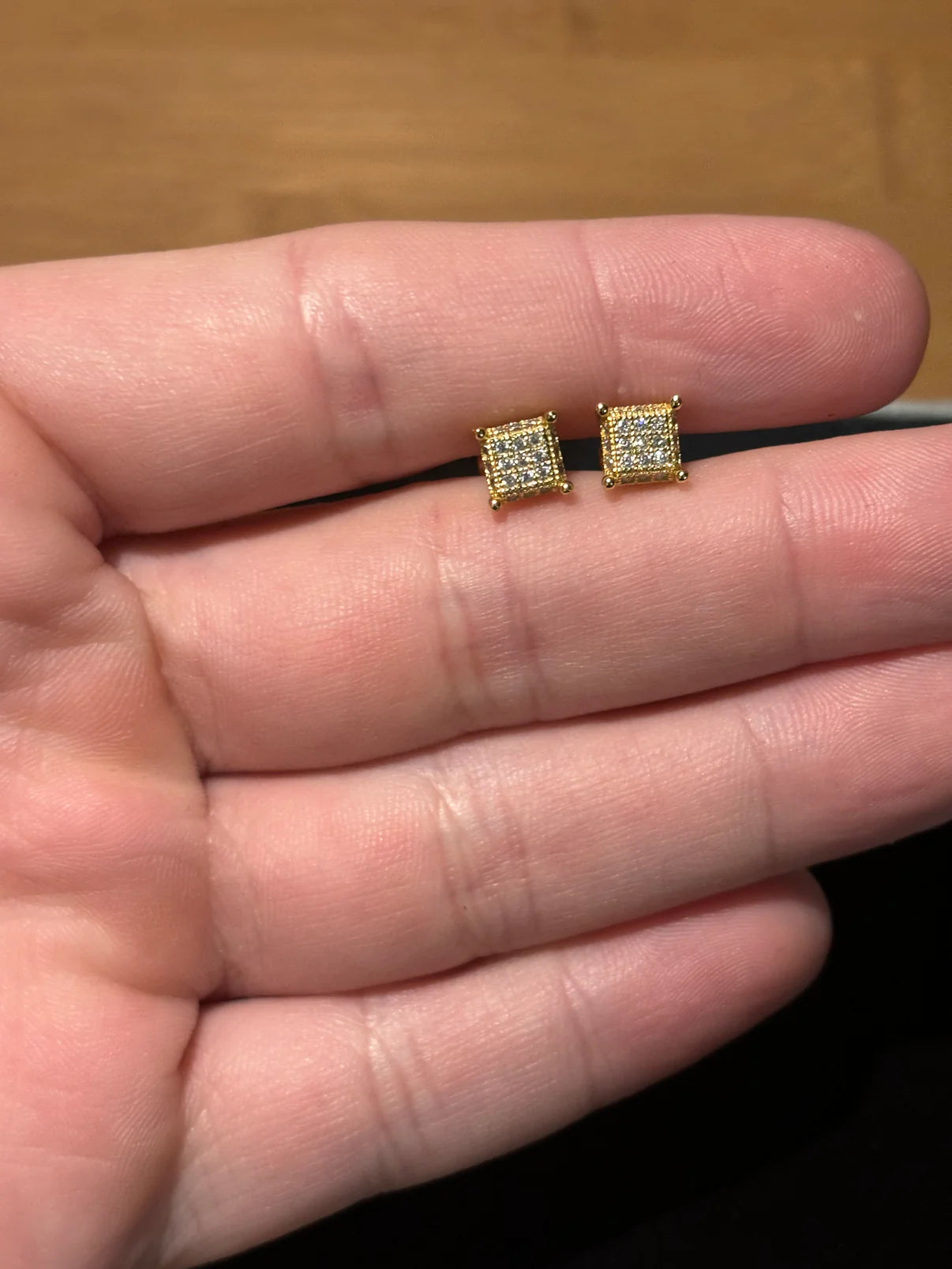 Cubic Stud Earrings