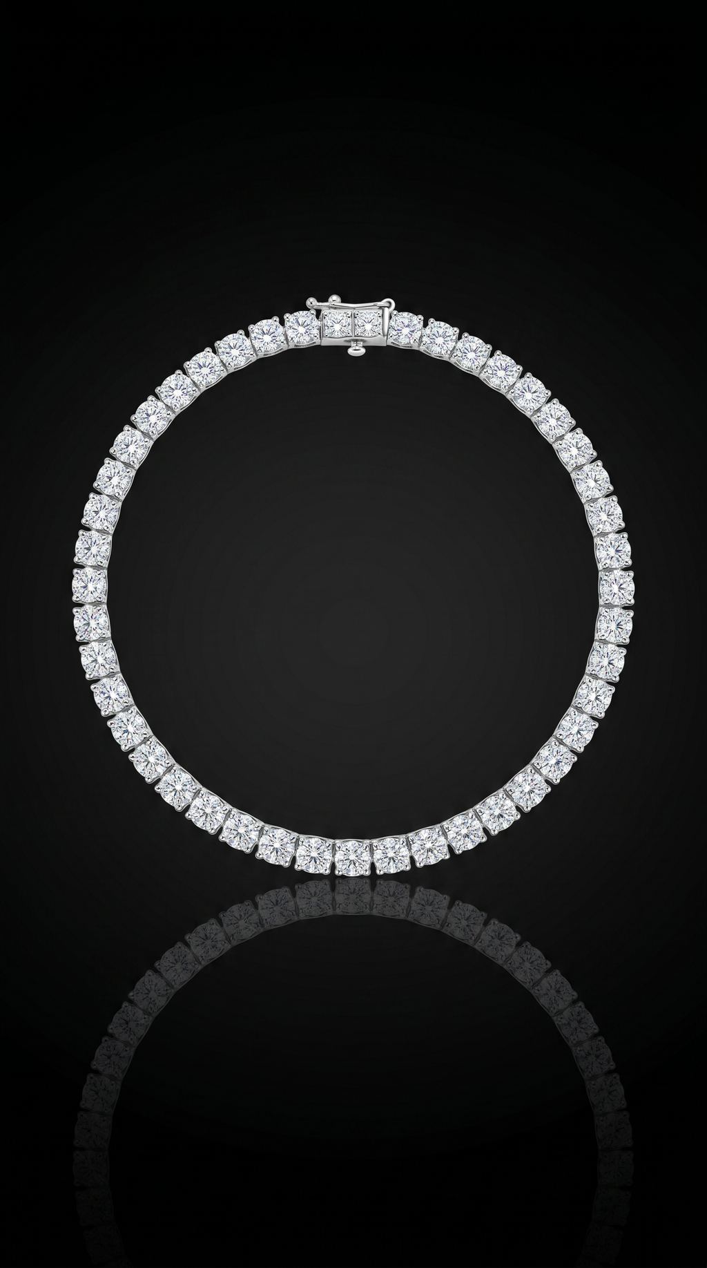 Aurivelle's Moissanite Bracelet -Diamond-Like Shine| GRA Certified