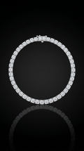 Aurivelle's Moissanite Bracelet -Diamond-Like Shine| GRA Certified